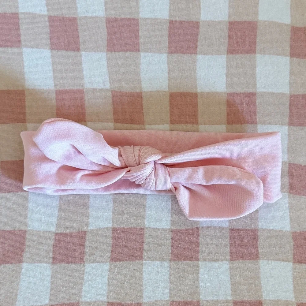 Pink Knotted Headband